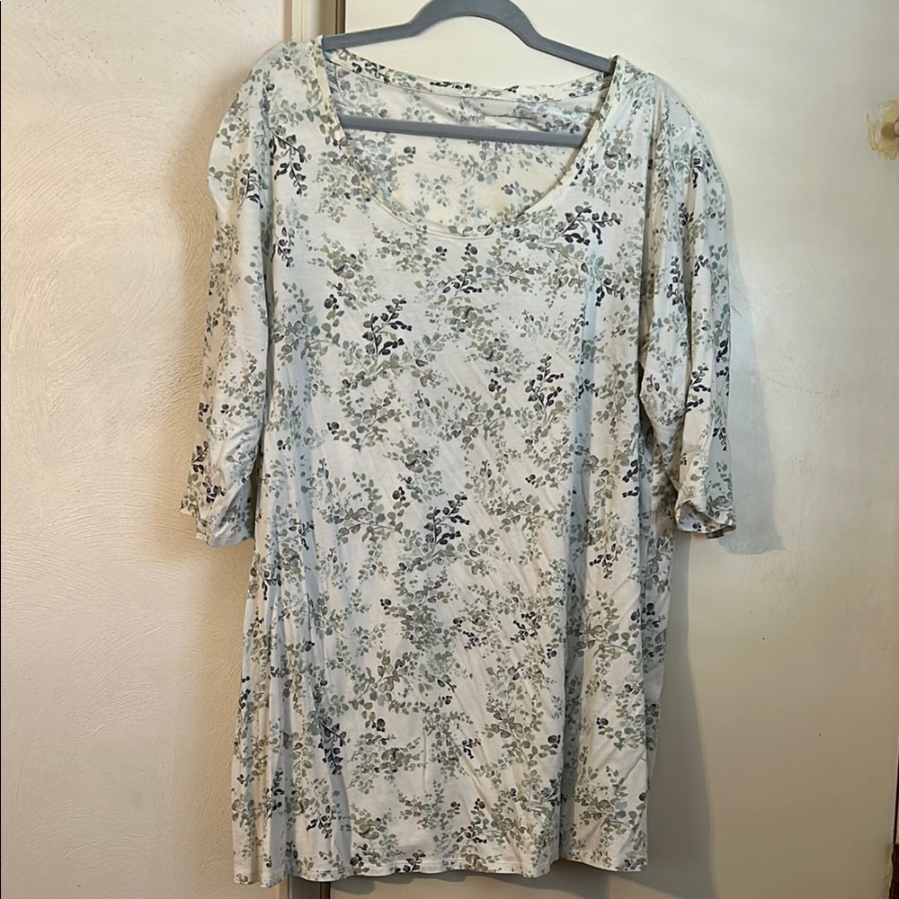 Floral Print Women's Top